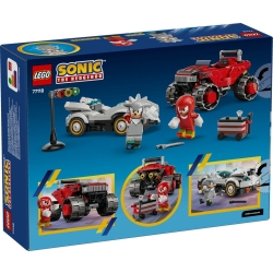 Klocki LEGO 77118 Silver w samochodzie kontra Knuckles w monster trucku SONIC
